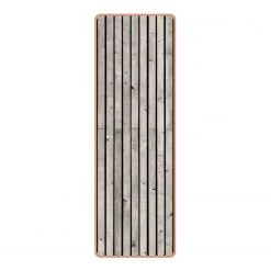 Bilderwelten Tapis de yoga Lambris - Face supérieure : liège<br>Face inférieure : caoutchouc naturel