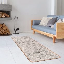 Bilderwelten Tapis de yoga Marbre I - Face supérieure : liège<br>Face inférieure : caoutchouc naturel - Gris -Tapis Soldes Boutique 1000346250 220517 020 MOOD DETAILS P000000001000346250 mood