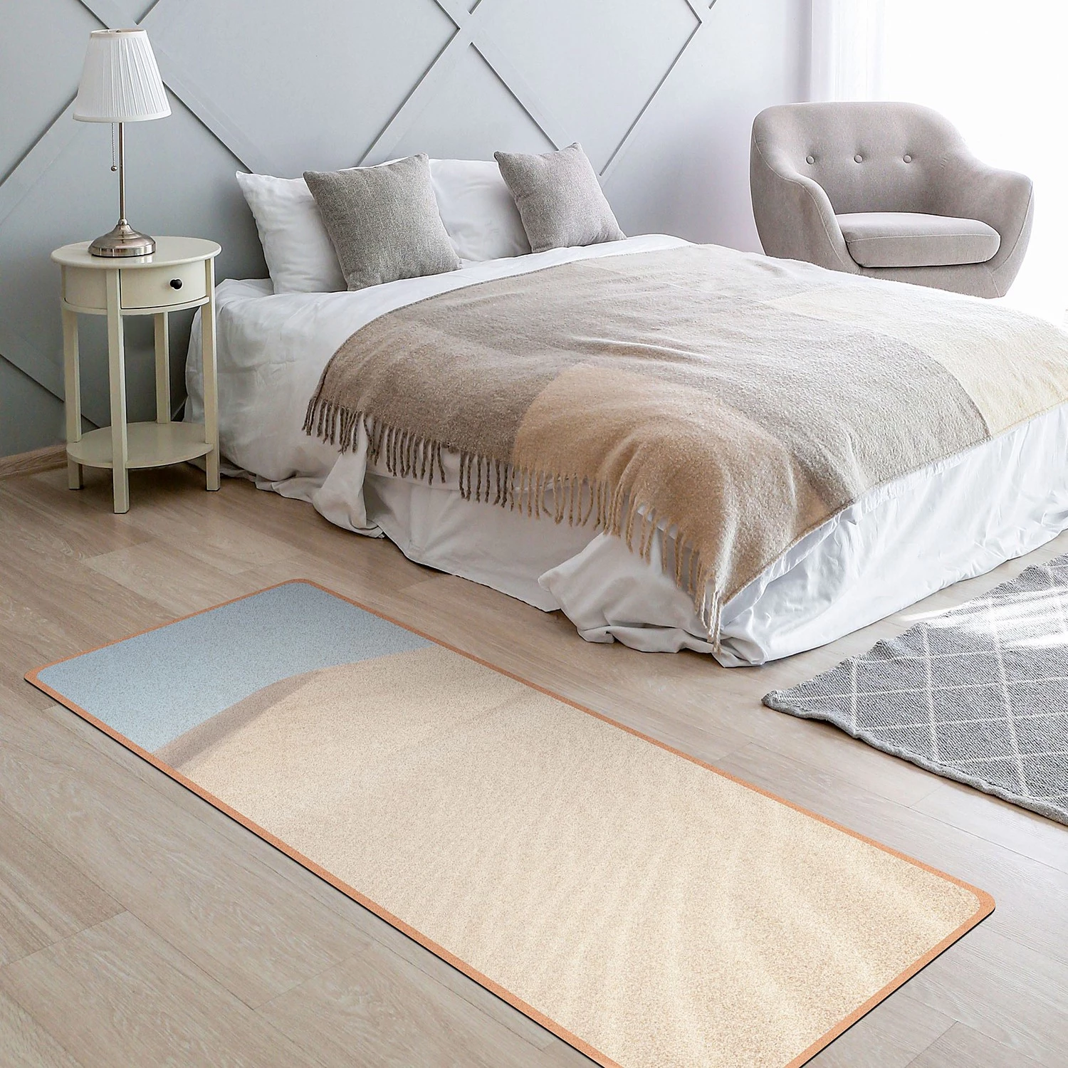 Bilderwelten Tapis de yoga Colline de sable - Face supérieure : liège<br>Face inférieure : caoutchouc naturel 4 Bilderwelten Tapis de yoga Colline de sable - Face supérieure : liège<br>Face inférieure : caoutchouc naturel – Image 2