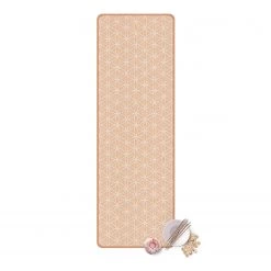 Bilderwelten Tapis de yoga Impression fleur - Face supérieure : liège<br>Face inférieure : caoutchouc naturel -Tapis Soldes Boutique 1000346297 220517 040 DETAILS P000000001000346297