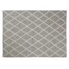 Top Square Tapis en laine Ara - Laine / Coton / Viscose - Gris clair -Tapis Soldes Boutique 1000351539 220609 010 IMAGE P000000001000351539