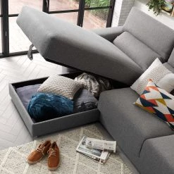 Top Square Tapis en laine Ara - Laine / Coton / Viscose - Gris clair -Tapis Soldes Boutique 1000351539 220609 022 MOOD DETAILS P000000001000351539 mood