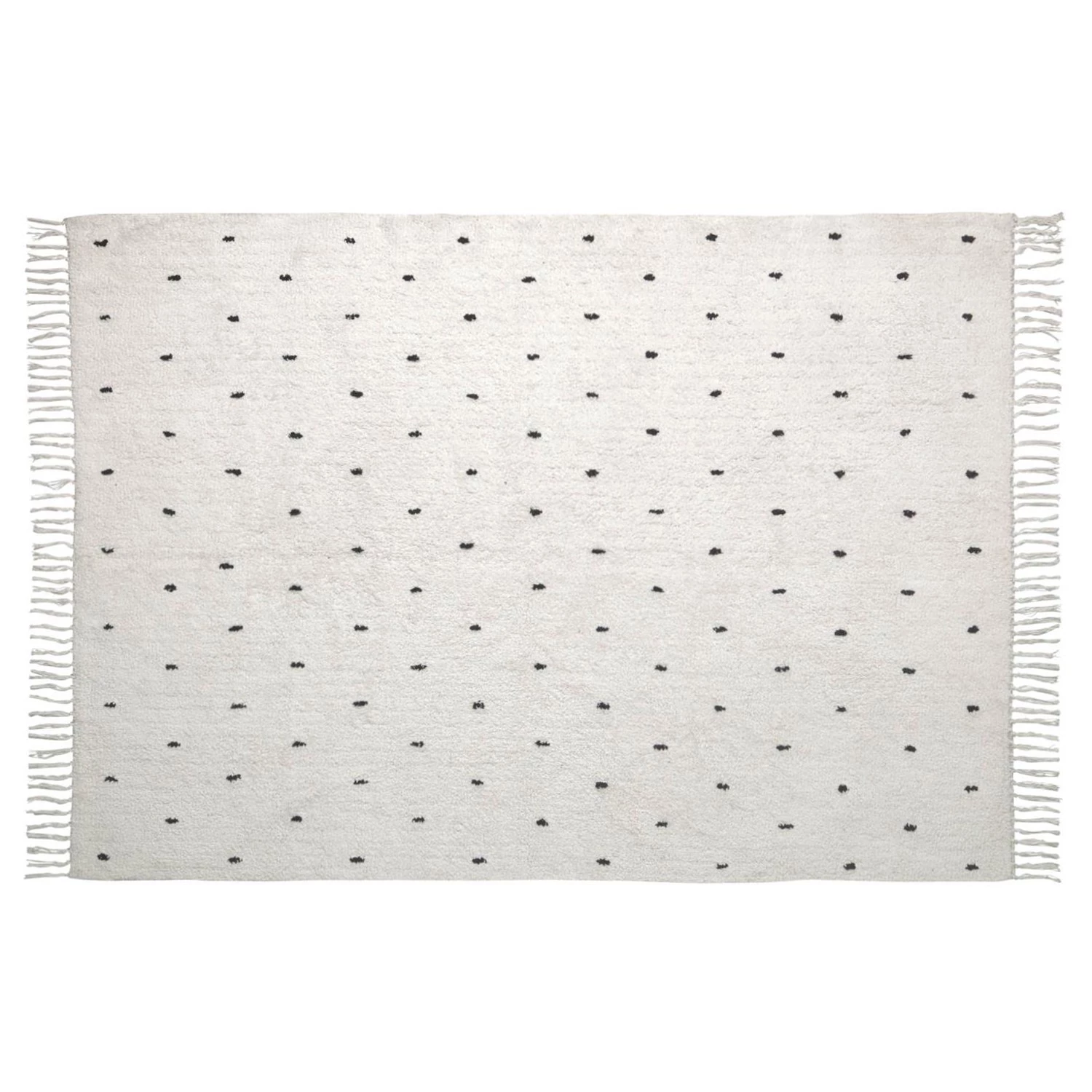 Top Square Tapis Meri - Coton - Blanc 3 Top Square Tapis Meri - Coton - Blanc