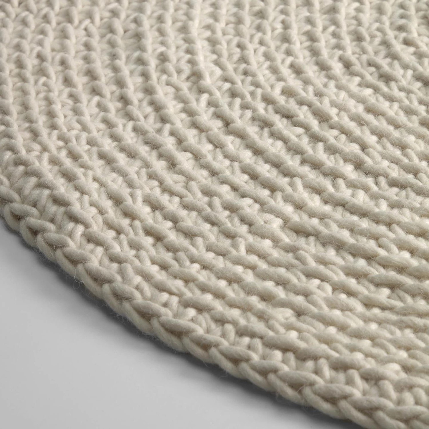 Top Square Tapis en laine Puppy II - Laine - Ivoire 4 Top Square Tapis en laine Puppy II - Laine - Ivoire – Image 2