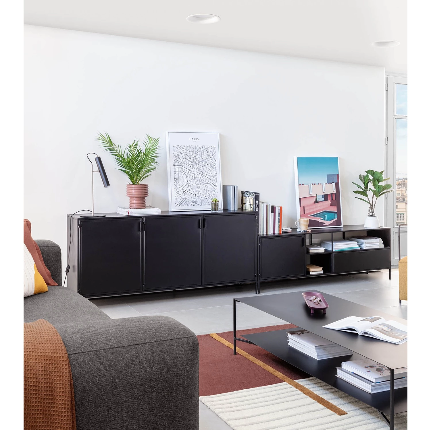 Top Square Tapis en laine Bahiti - Laine - Multicolore 8 Top Square Tapis en laine Bahiti - Laine - Multicolore – Image 6