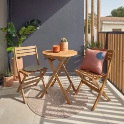 Top Square Tapis intérieur / extérieur Rodhe - Téréphtalate de polyéthylène - Beige - Diamètre : 100 cm -Tapis Soldes Boutique 1000352236 220609 026 MOOD DETAILS P000000001000352236 mood