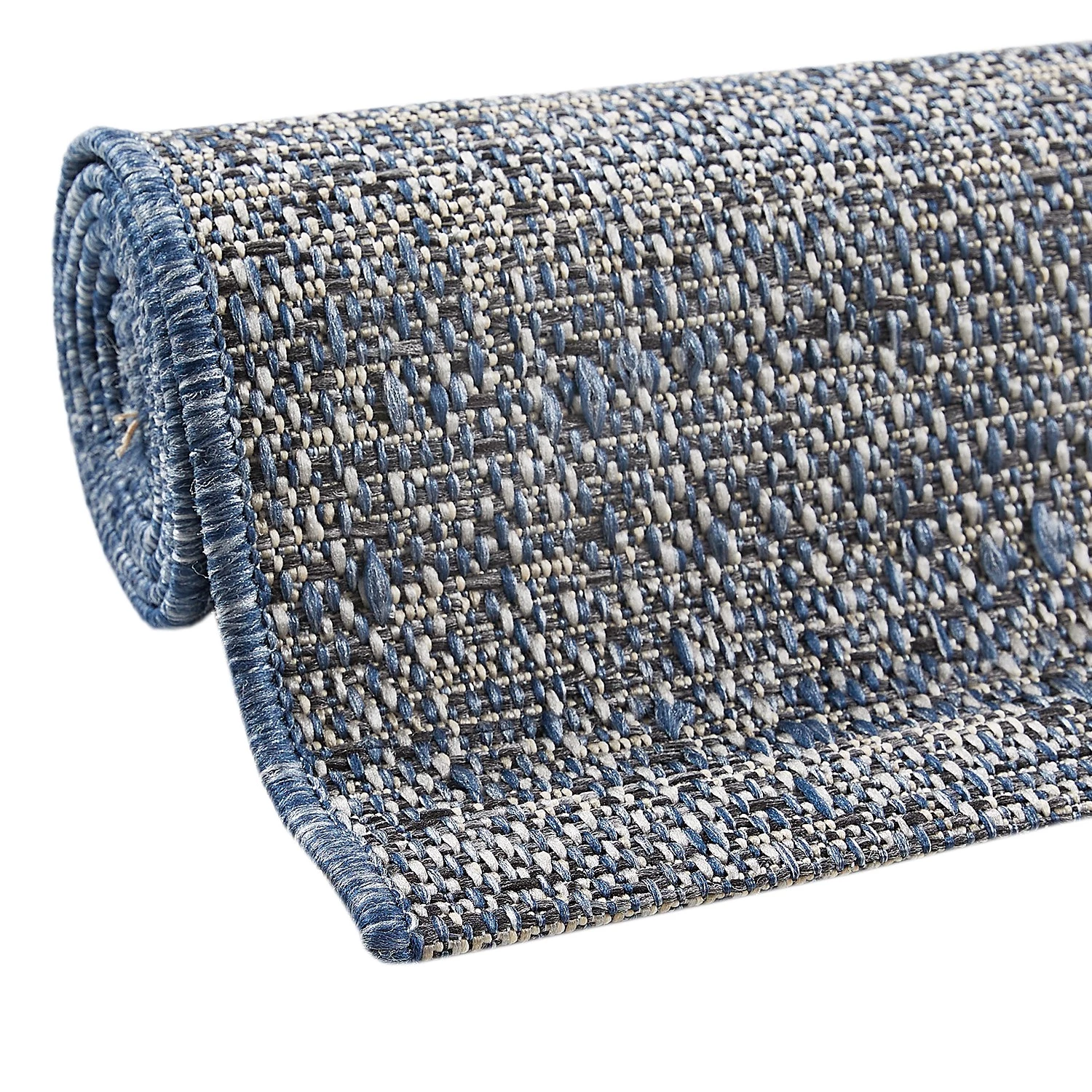 Andiamo Tapis Clyde II - Polypropylène - Bleu / Beige - 200 x 285 cm 6 Andiamo Tapis Clyde II - Polypropylène - Bleu / Beige - 200 x 285 cm – Image 4