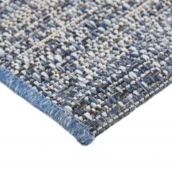 Andiamo Tapis Clyde II - Polypropylène - Bleu / Beige - 200 x 285 cm 15 Andiamo Tapis Clyde II - Polypropylène - Bleu / Beige - 200 x 285 cm -Tapis Soldes Boutique 1000352907 220622 050 DETAILS P000000001000352907