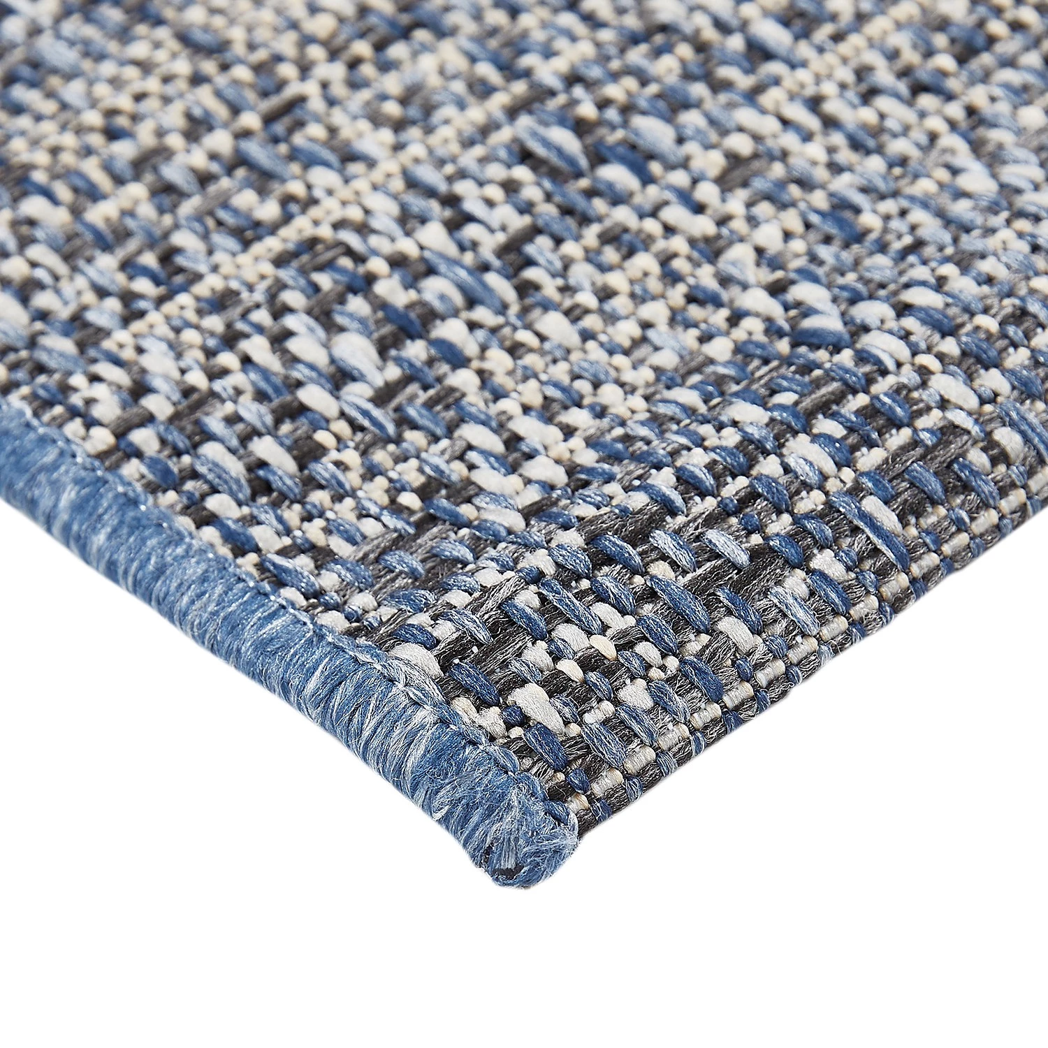 Andiamo Tapis Clyde II - Polypropylène - Bleu / Beige - 200 x 285 cm 7 Andiamo Tapis Clyde II - Polypropylène - Bleu / Beige - 200 x 285 cm – Image 5