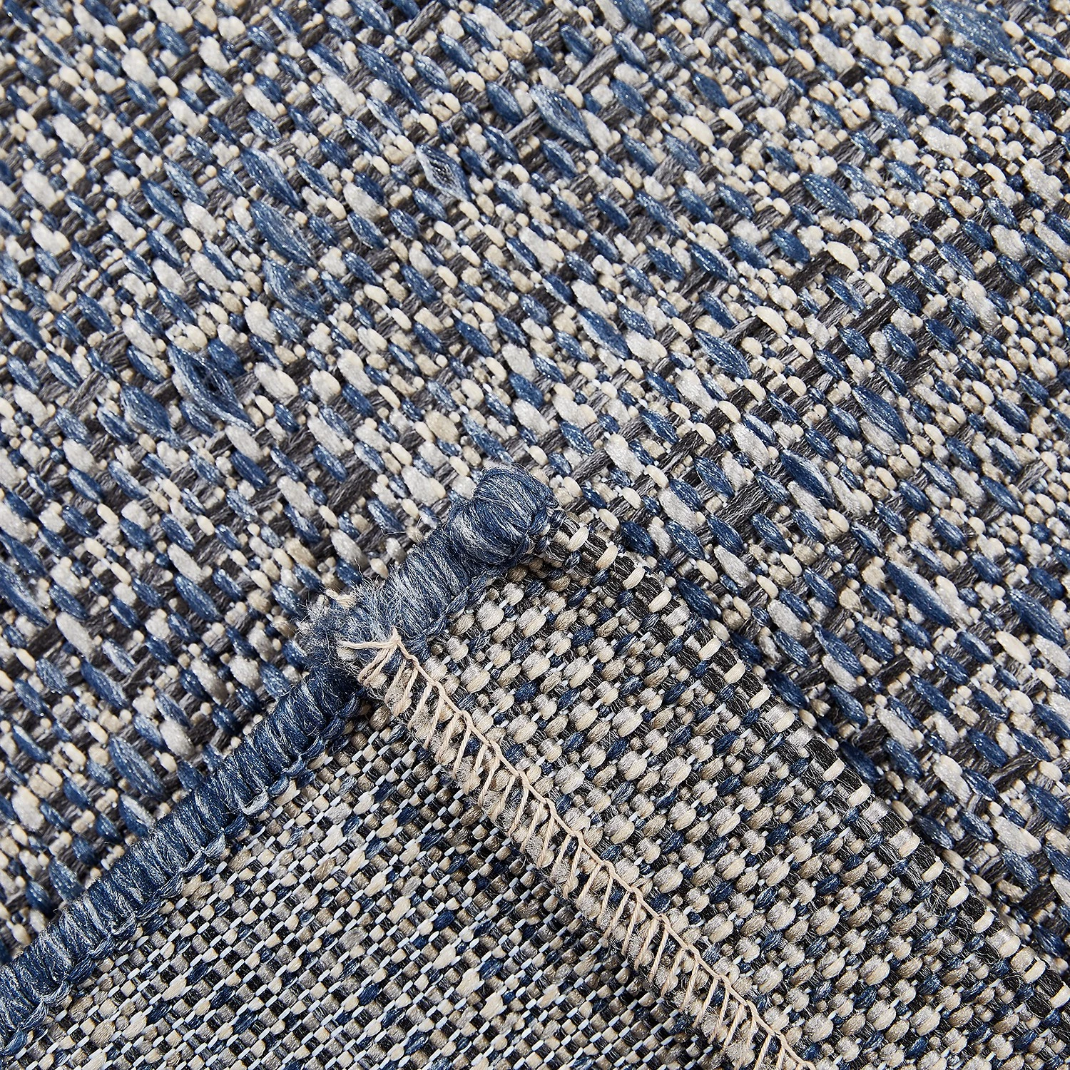 Andiamo Tapis Clyde II - Polypropylène - Bleu / Beige - 200 x 285 cm 8 Andiamo Tapis Clyde II - Polypropylène - Bleu / Beige - 200 x 285 cm – Image 6