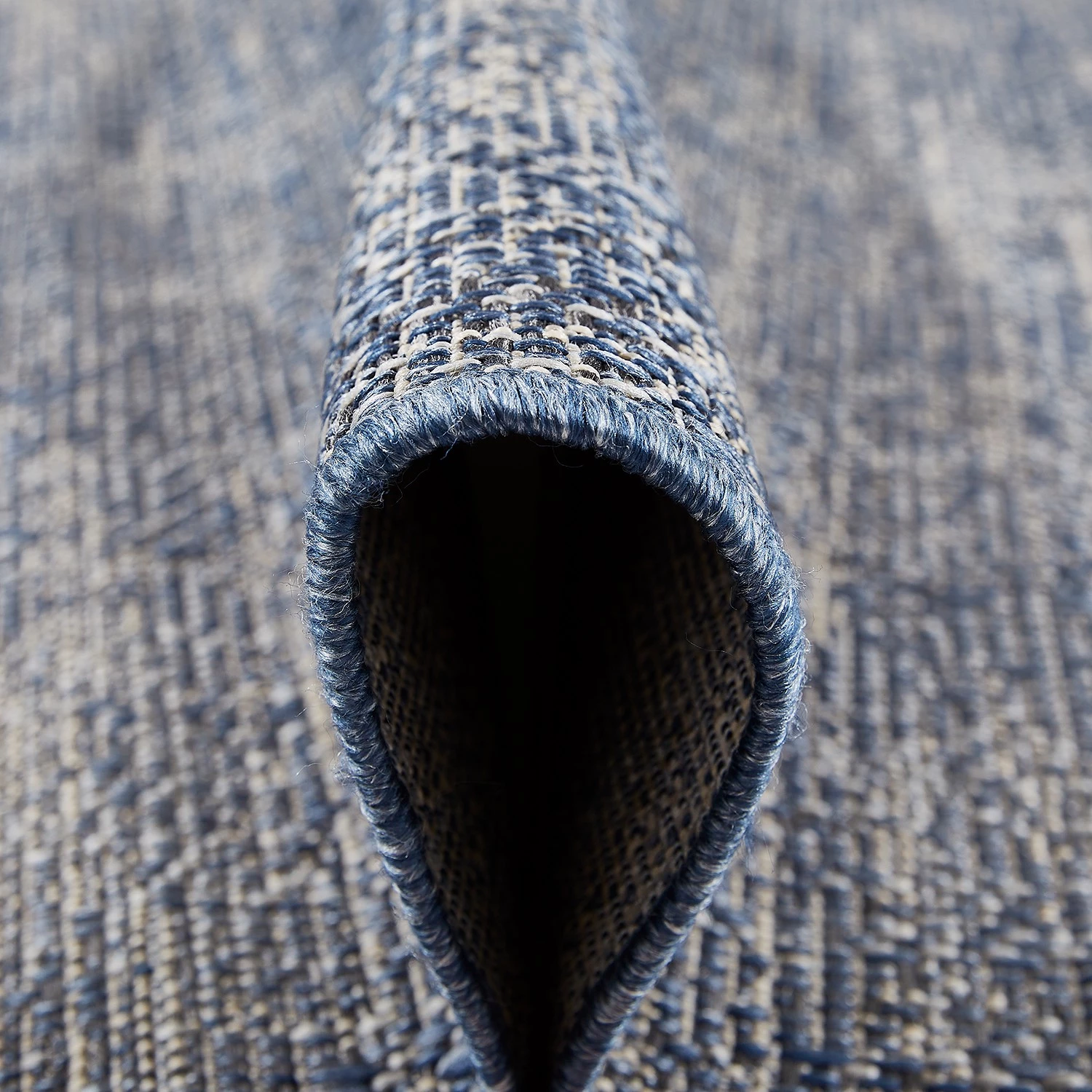 Andiamo Tapis Clyde II - Polypropylène - Bleu / Beige - 200 x 285 cm 10 Andiamo Tapis Clyde II - Polypropylène - Bleu / Beige - 200 x 285 cm – Image 8