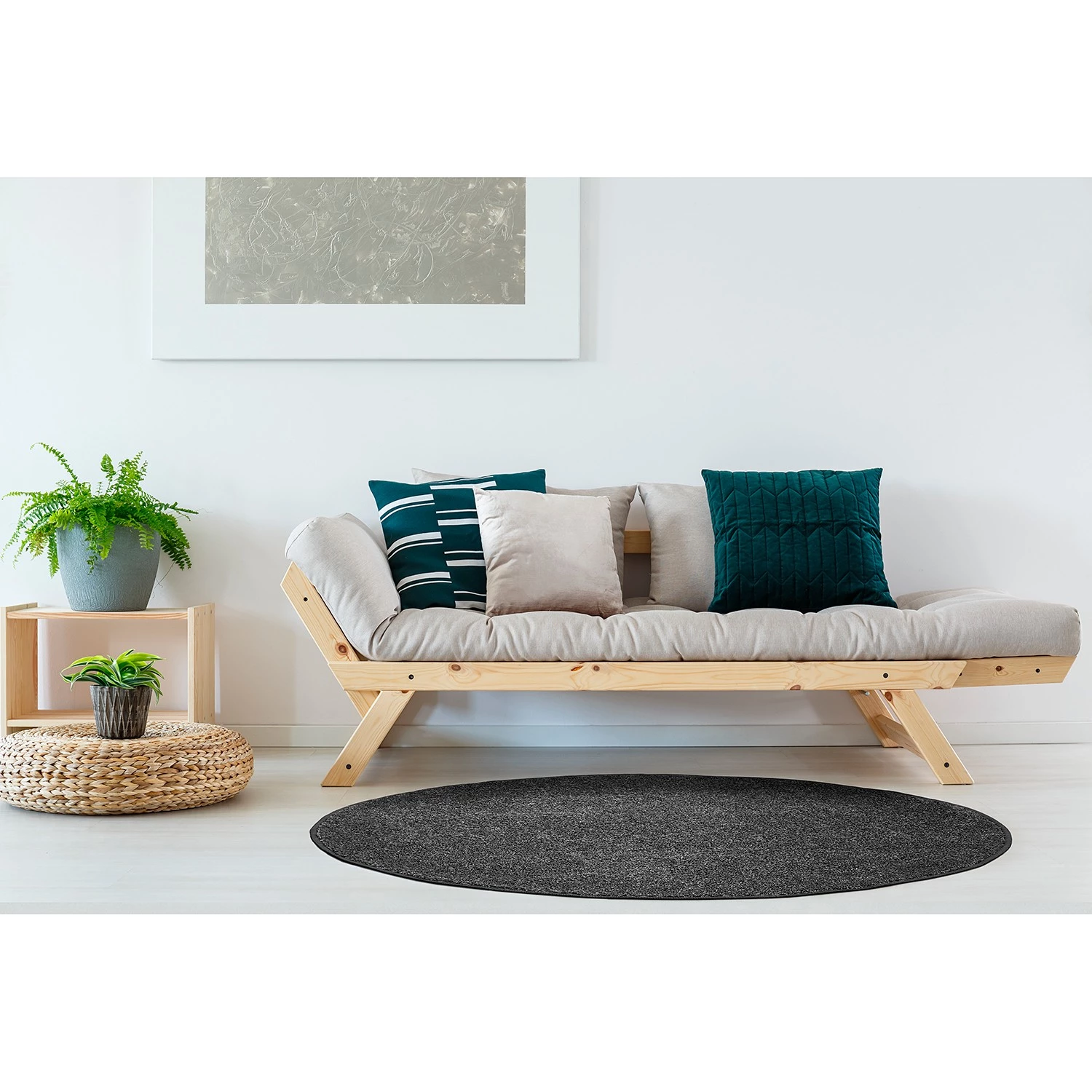 Andiamo Tapis Parla I - Polypropylène - Gris 4 Andiamo Tapis Parla I - Polypropylène - Gris – Image 2