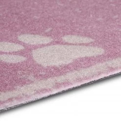 Hanse Home Tapis pour chien lavable Paws - Polyamide - Beige / Rose - 100 x 140 cm -Tapis Soldes Boutique 1000353277 220602 050 DETAILS P000000001000353277