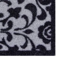 Zala Living Paillasson Ornament - Polyamide - Gris clair / Anthracite -Tapis Soldes Boutique 1000353308 220602 030 DETAILS P000000001000353308