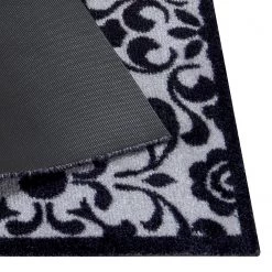 Zala Living Paillasson Ornament - Polyamide - Gris clair / Anthracite -Tapis Soldes Boutique 1000353308 220602 040 DETAILS P000000001000353308