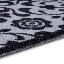 Zala Living Paillasson Ornament - Polyamide - Gris clair / Anthracite -Tapis Soldes Boutique 1000353308 220602 050 DETAILS P000000001000353308
