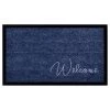 Top Square Paillasson Welcome I - Polyamide - Bleu 2 Top Square Paillasson Welcome I - Polyamide - Bleu -Tapis Soldes Boutique 1000353310 220602 010 IMAGE P000000001000353310