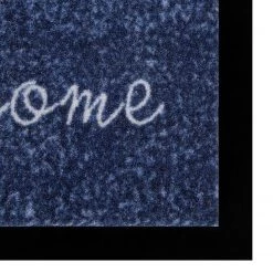 Top Square Paillasson Welcome I - Polyamide - Bleu -Tapis Soldes Boutique 1000353310 220602 030 DETAILS P000000001000353310