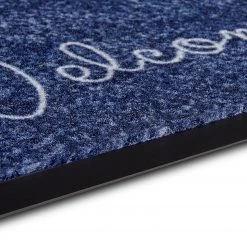 Top Square Paillasson Welcome I - Polyamide - Bleu -Tapis Soldes Boutique 1000353310 220602 050 DETAILS P000000001000353310