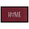 Top Square Paillasson Home - Polyamide - Rouge