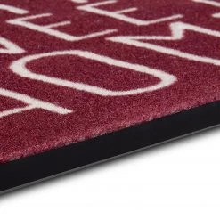 Hanse Home Paillasson Home Sweet Home - Polyamide - Rouge Bordeaux -Tapis Soldes Boutique 1000353323 220602 050 DETAILS P000000001000353323