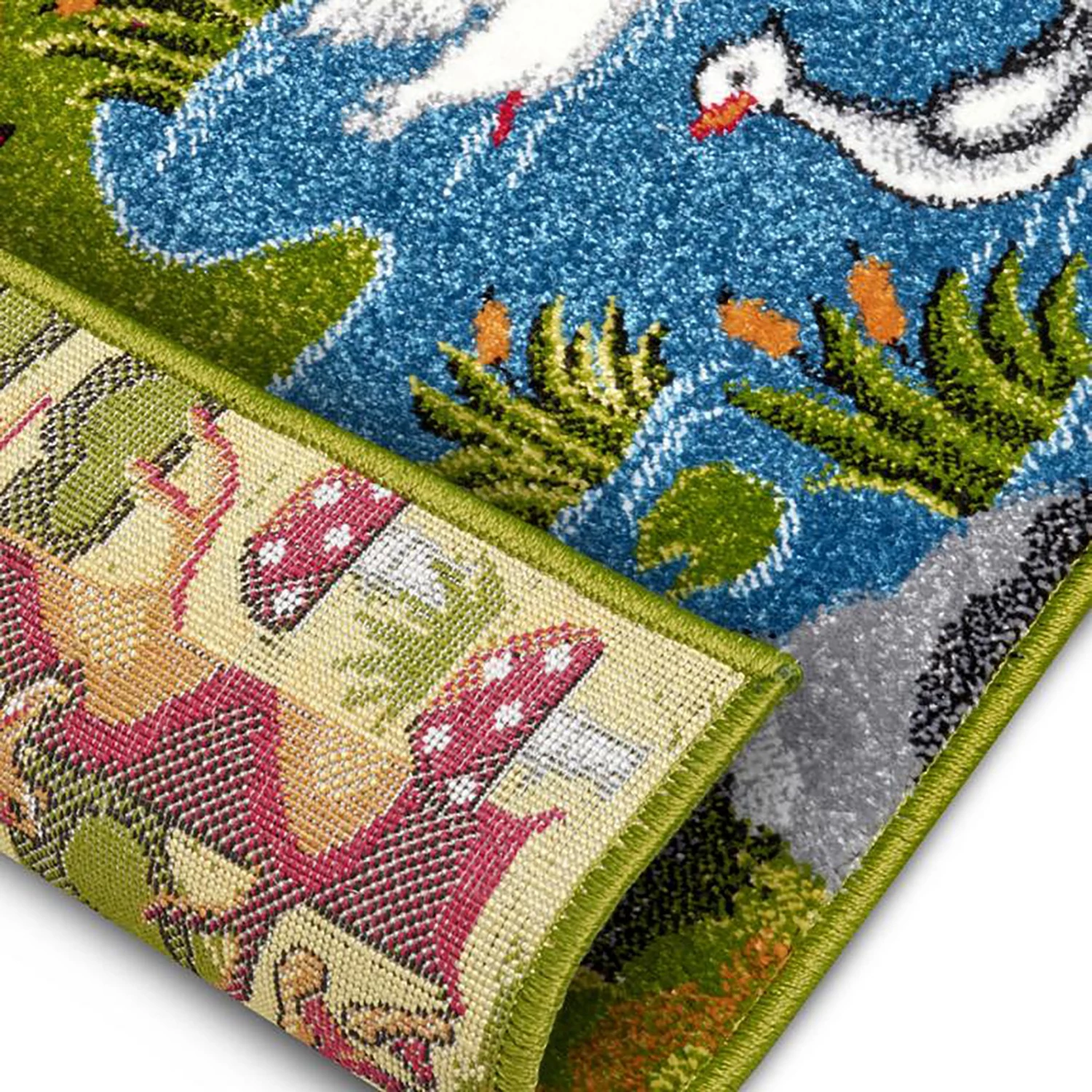 Hanse Home Tapis enfant / couloir Farm Living - Polypropylène thermobouclé -Vert 6 Hanse Home Tapis enfant / couloir Farm Living - Polypropylène thermobouclé -Vert – Image 4