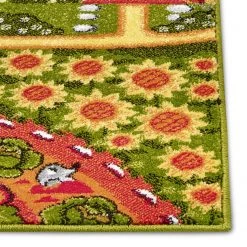 Hanse Home Tapis enfant / couloir Farm Living - Polypropylène thermobouclé -Vert 12 Hanse Home Tapis enfant / couloir Farm Living - Polypropylène thermobouclé -Vert -Tapis Soldes Boutique 1000360926 220726 050 DETAILS P000000001000360926