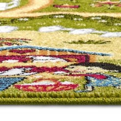 Hanse Home Tapis enfant / couloir Farm Living - Polypropylène thermobouclé -Vert 13 Hanse Home Tapis enfant / couloir Farm Living - Polypropylène thermobouclé -Vert -Tapis Soldes Boutique 1000360926 220726 060 DETAILS P000000001000360926