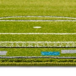 Hanse Home Tapis enfant / couloir Soccer Pitch - Polypropylène thermobouclé - Vert / Blanc -Tapis Soldes Boutique 1000360927 220726 060 DETAILS P000000001000360927
