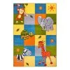 Hanse Home Tapis enfant / couloir Patchwork Zoo - Polypropylène thermobouclé - Multicolore -Tapis Soldes Boutique 1000360938 220726 010 IMAGE P000000001000360938