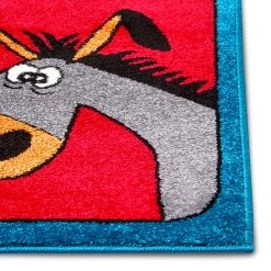 Hanse Home Tapis enfant / couloir Zoo Buddies - Polypropylène thermobouclé - Bleu -Tapis Soldes Boutique 1000360948 220726 050 DETAILS P000000001000360948