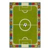 Hanse Home Tapis enfant Football Stadium - Polypropylène thermobouclé -Vert - 200 x 290 cm -Tapis Soldes Boutique 1000360950 220726 010 IMAGE P000000001000360950