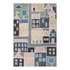 Hanse Home Tapis enfant Lovely City - Polypropylène thermobouclé - Multicolore - 120 x 170 cm