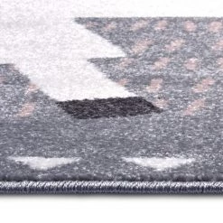 Hanse Home Tapis enfant Alpaca Dolly - Polypropylène thermobouclé - Gris / Rose vif - 160 x 230 cm -Tapis Soldes Boutique 1000361007 220726 060 DETAILS P000000001000361007