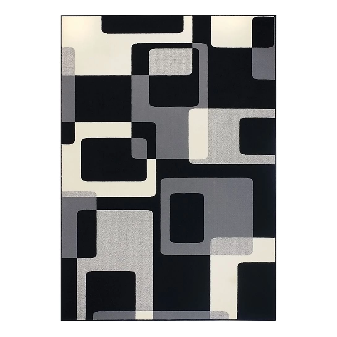 Hanse Home Tapis Retro - Gris / Noir - 80 x 150 cm 3 Hanse Home Tapis Retro - Gris / Noir - 80 x 150 cm