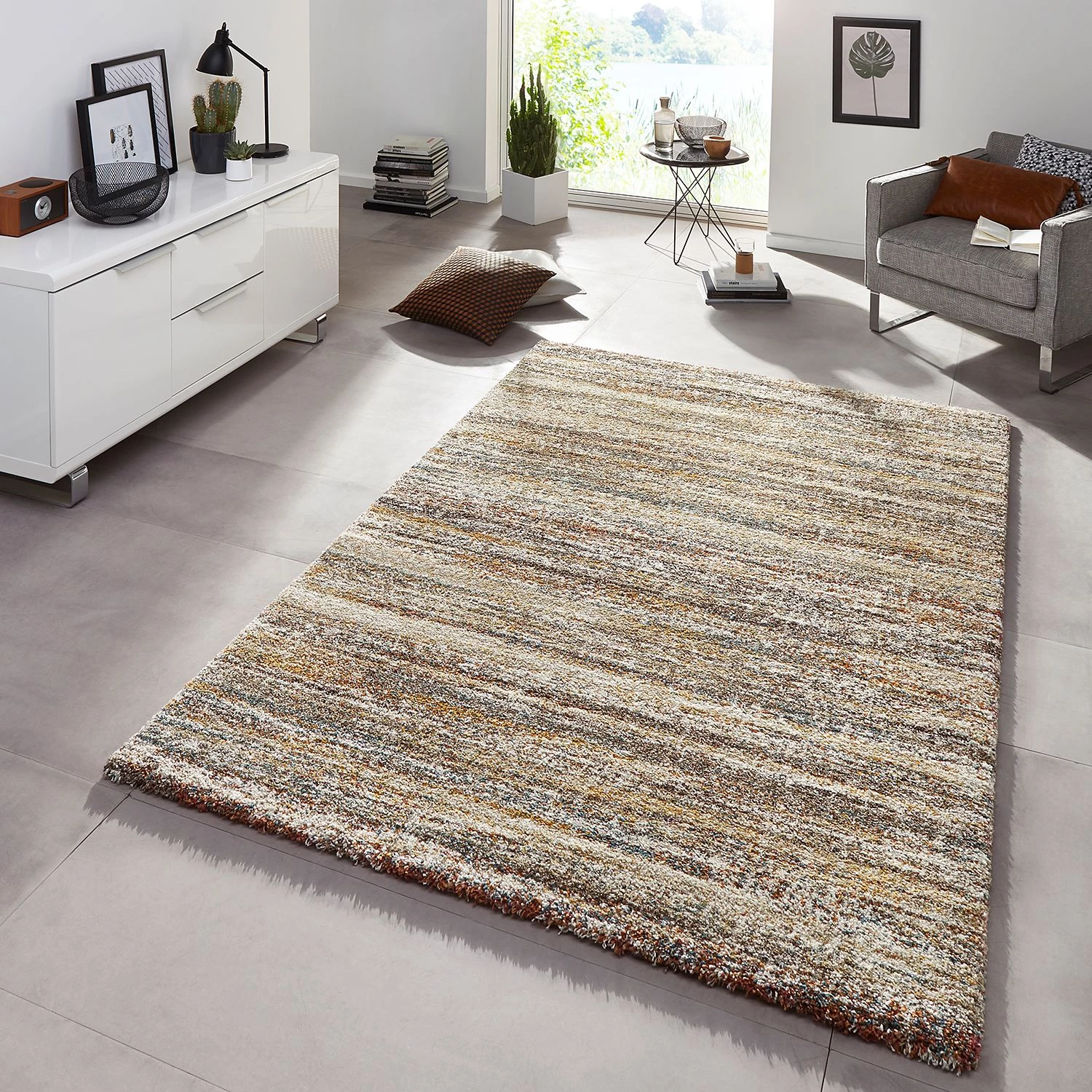 Mint Rugs Tapis Granite - Fibres synthétiques - Marron - 160 x 230 cm 4 Mint Rugs Tapis Granite - Fibres synthétiques - Marron - 160 x 230 cm – Image 2
