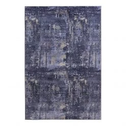 Mint Rugs Tapis Golden Gate - Fibres synthétiques - Bleu marine - 160 x 240 cm