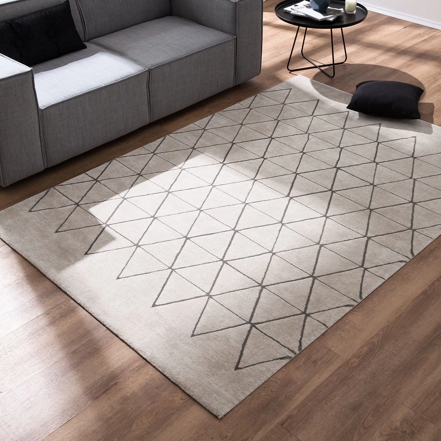 Top Square Tapis Opus - Crème - 160 x 230 cm 6 Top Square Tapis Opus - Crème - 160 x 230 cm – Image 4