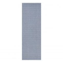 Northrugs Tapis intérieur/extérieur Coin - Fibre synthétique - Bleu ciel