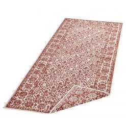 Northrugs Tapis intérieur/extérieur Curacao - Rouge brique - 80 x 350 cm -Tapis Soldes Boutique in outdoorlaeufer curacao kunstfaser orange cremeweiss 80 x 250 cm 4812016