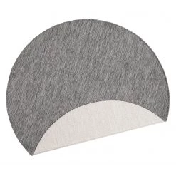 Northrugs Tapis long intérieur/extérieur Mosta - Gris - Ø 140 cm 9 Northrugs Tapis long intérieur/extérieur Mosta - Gris - Ø 140 cm -Tapis Soldes Boutique in outdoorlaeufer miami kunstfaser creme grau 140 cm 4817616