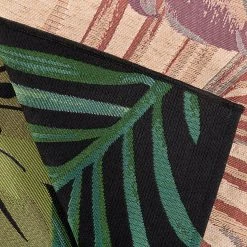 Luxor living Tapis intérieur/extérieur Kubana - Fibres synthétiques - Vert / Noir - 160 x 230 cm -Tapis Soldes Boutique in outdoorteppich kubana kunstfaser gruen schwarz 123 x 150 cm 5070444