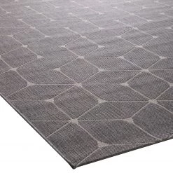 Top Square Tapis intérieur/extérieur Kusel - Fibres synthétiques 12 Top Square Tapis intérieur/extérieur Kusel - Fibres synthétiques -Tapis Soldes Boutique in outdoorteppich kusel kunstfaser lichtgrau 160 x 230 cm 5071644