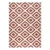 Northrugs Tapis intérieur/extérieur Luqa - Marron chevreuil - 200 x 290 cm -Tapis Soldes Boutique in outdoorteppich malta kunstfaser creme orange 160 x 230 cm 4811592