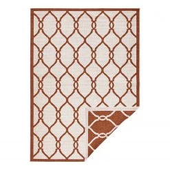 Northrugs Tapis intérieur/extérieur Rimini - Rouge brique - 200 x 290 cm 11 Northrugs Tapis intérieur/extérieur Rimini - Rouge brique - 200 x 290 cm -Tapis Soldes Boutique in outdoorteppich rimini kunstfaser creme rot 160 x 230 cm 4811876