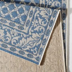 Northrugs Tapis d'intérieur et d'extérieur Royal - Bleu - 115 x 165 cm -Tapis Soldes Boutique in outdoorteppich royal kunstfaser blau 115 x 165 cm 3760448