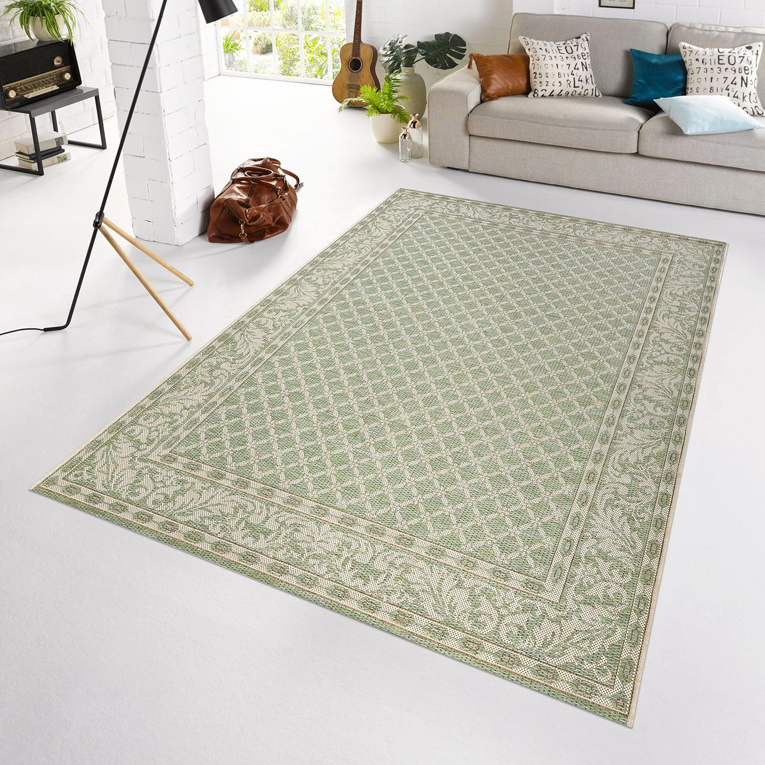 Northrugs Tapis d'intérieur et d'extérieur Royal - Vert - 115 x 165 cm 6 Northrugs Tapis d'intérieur et d'extérieur Royal - Vert - 115 x 165 cm – Image 4