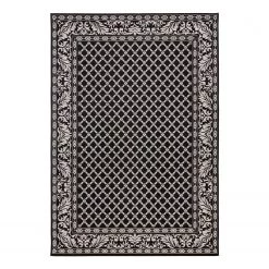 Northrugs Tapis d'intérieur et d'extérieur Royal - Noir - 115 x 165 cm