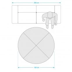 Top Square Tapis en jute Luxor - Jute - Beige / Rose -Tapis Soldes Boutique juteteppich duba jute beige schwarz 150 cm 5184408 3