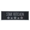 Zala Living Tapis de cuisine Star Kitchen - Fibres synthétiques - Gris / Noir 2 Zala Living Tapis de cuisine Star Kitchen - Fibres synthétiques - Gris / Noir -Tapis Soldes Boutique kuechenlaeufer star kitchen kunstfaser grau schwarz 4143068